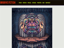 Tablet Screenshot of groovefetish.com
